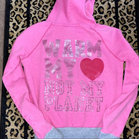 PINK Victoria's Secret Tops - Victoria Secret PINK Hoodie Sweatshirt